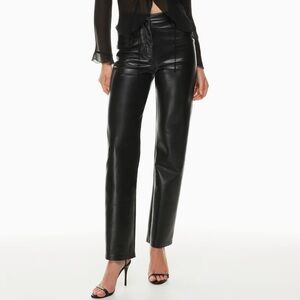 ARITZIA Wilfred Melina leather Pant - Never worn - 6 Tall